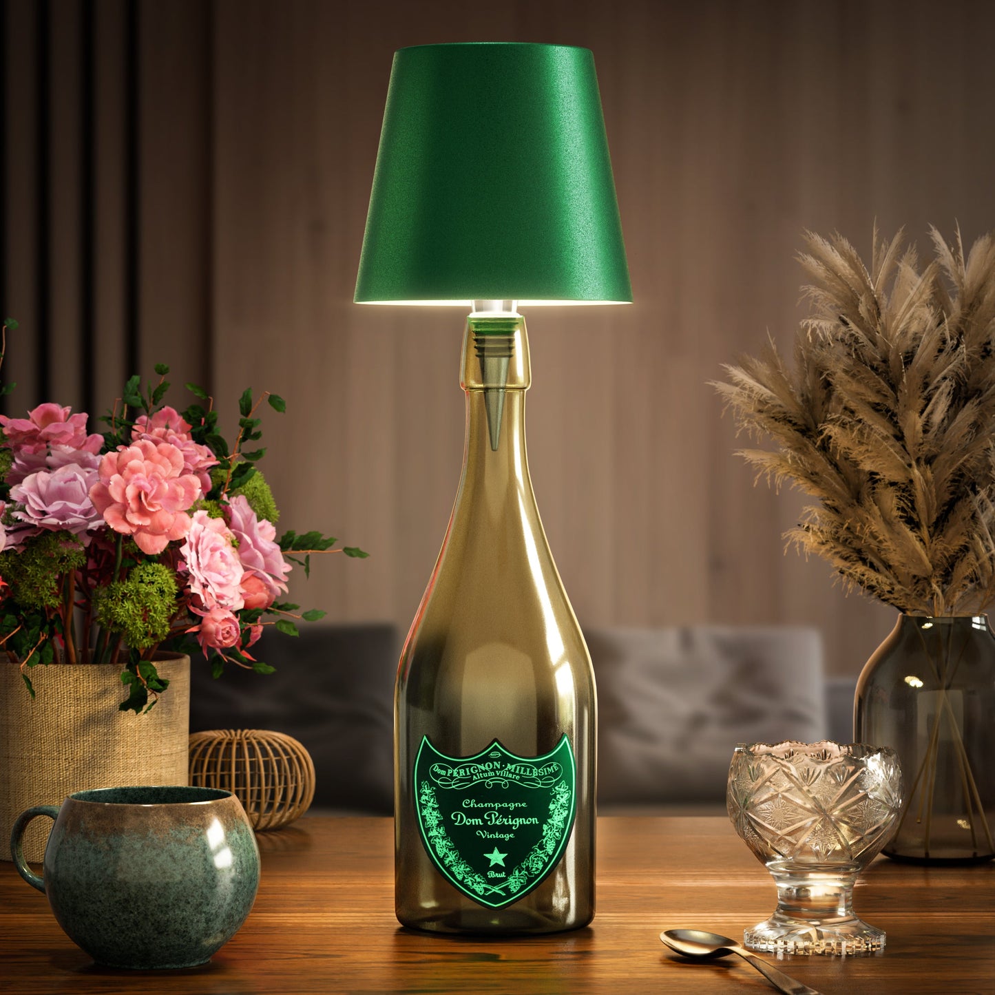 Glow Haven Wireless LED Bottle Lamp